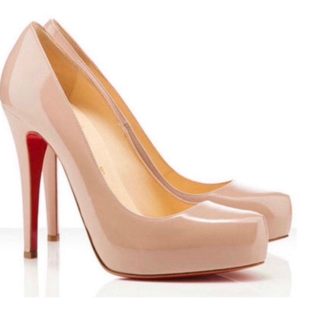 Christian Louboutin Rolando Heels - Beige